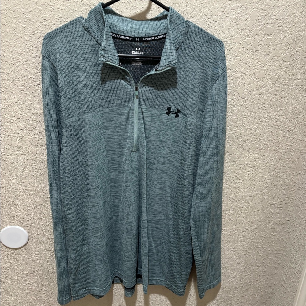 Under Armour Gray Quarter-Zip Pullover